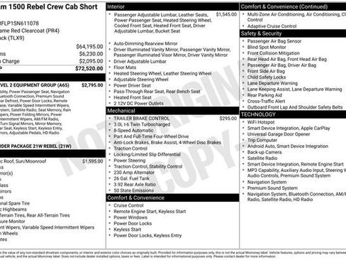 Used 2025 RAM 1500 Rebel w/ Rebel Level 2 Equipment Group AWD/4WD image 2