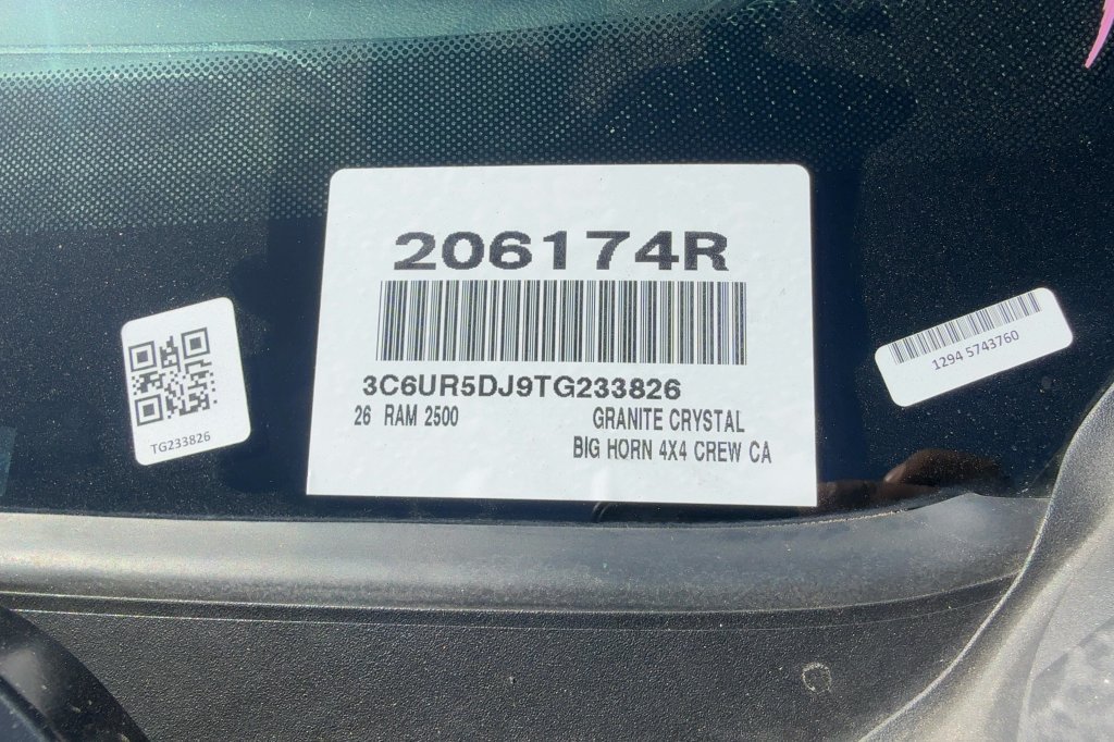 Used 2026 RAM 2500 Big Horn AWD/4WD image 19