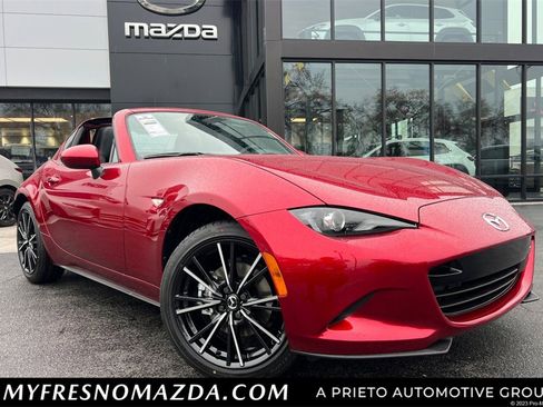 New 2025 MAZDA MX-5 Miata RF Grand Touring w/ Weather Package image 1