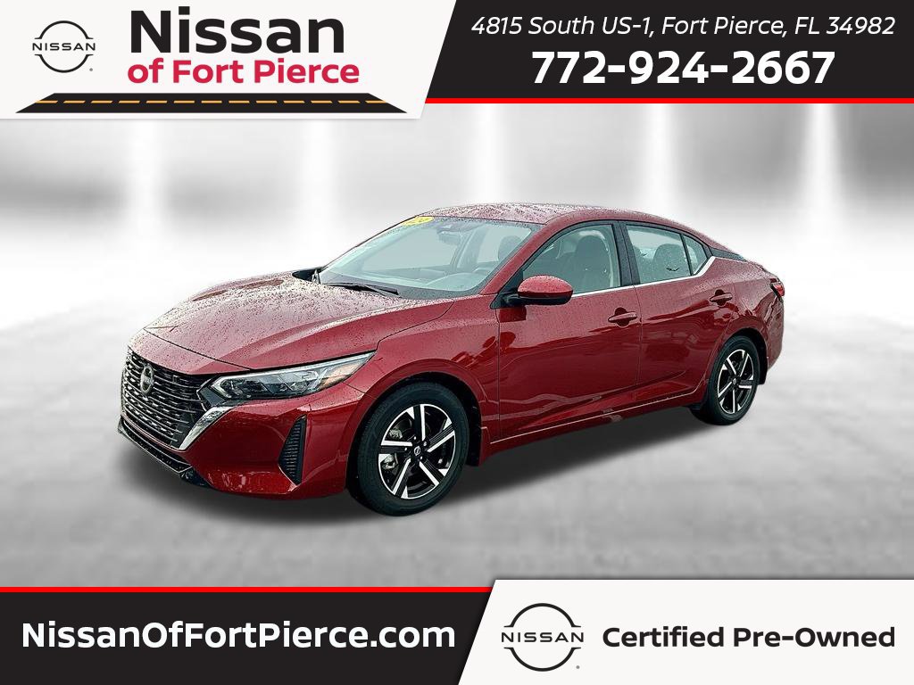 Certified 2024 Nissan Sentra SV w/ Lighting Package FWD 360° Tour