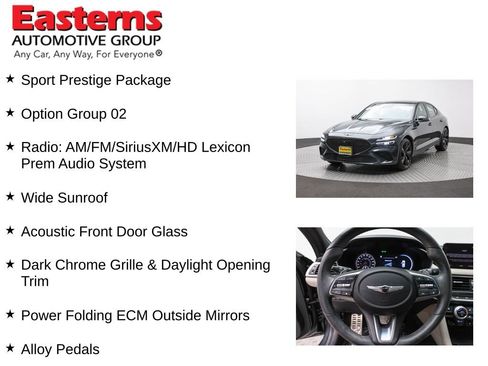 Used 2023 Genesis G70 2.0T w/ Sport Prestige Package AWD/4WD image 11