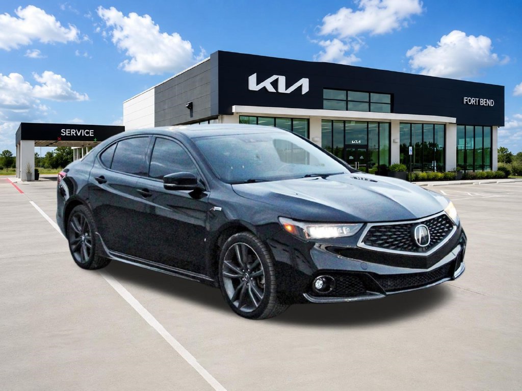 Used 2018 Acura TLX w/ Technology & A-SPEC Package FWD image 3