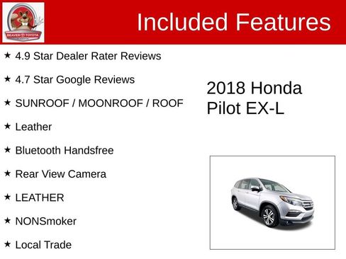 Used 2018 Honda Pilot EX-L image 4
