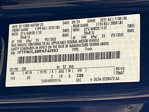 Used 2024 Ford F150 XLT w/ Equipment Group 302A MID AWD/4WD image 32