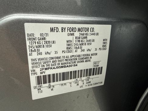 Used 2021 Ford Edge SEL AWD/4WD image 52