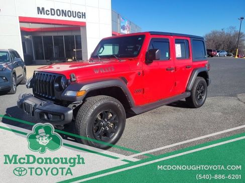 Used 2021 Jeep Wrangler Unlimited Sport image 1