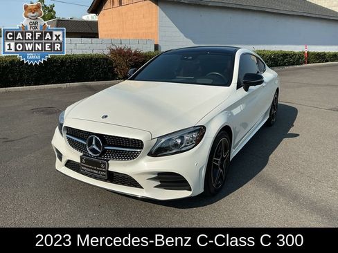 Certified 2023 Mercedes-Benz C 300 4MATIC Coupe image 1