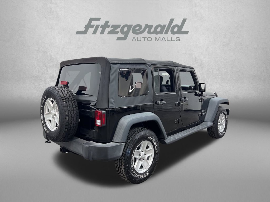 Used 2018 Jeep Wrangler Unlimited Sport w/ Connectivity Group AWD/4WD image 5