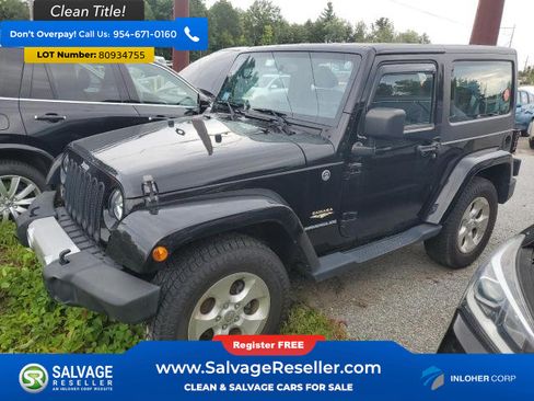Used 2014 Jeep Wrangler Sahara w/ Connectivity Group AWD/4WD image 3