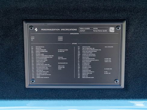 Certified 2025 Ferrari Roma Spider RWD image 14