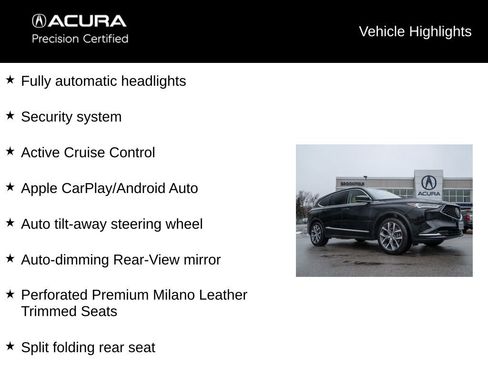 Certified 2023 Acura MDX SH-AWD w/ Technology Package image 17