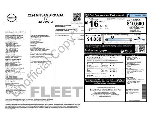 Used 2024 Nissan Armada SV image 27