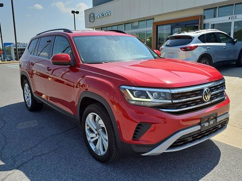 Used 2021 Volkswagen Atlas SE w/ Towing Package AWD/4WD image 1