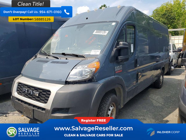 Used 2020 RAM ProMaster 3500 FWD image 1