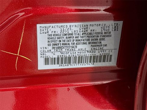 Certified 2026 Nissan Sentra SV w/ SV Convenience Package FWD image 30