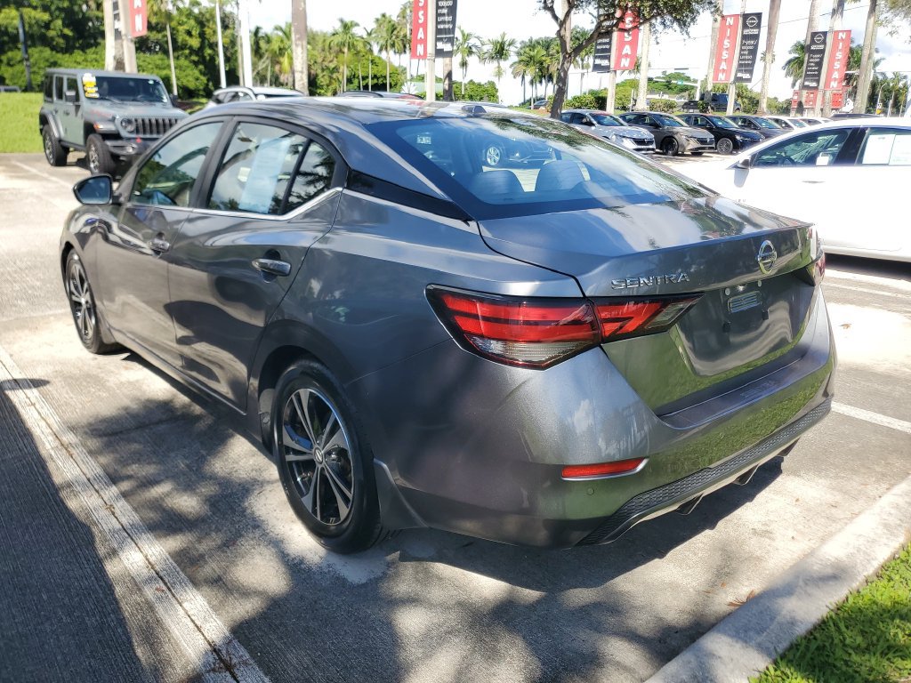 Certified 2021 Nissan Sentra SV FWD image 2