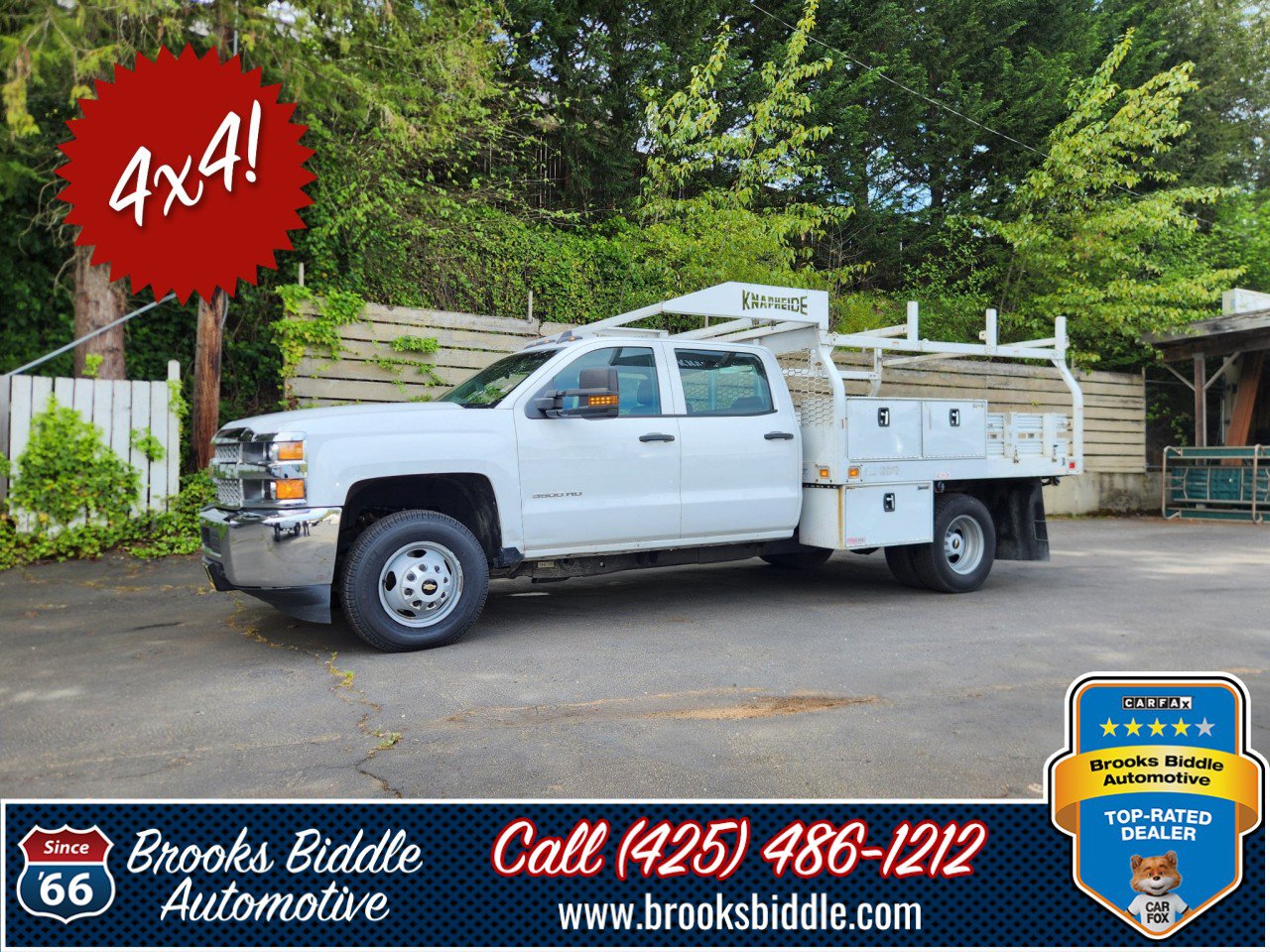Used 2019 Chevrolet Silverado 3500 W/T w/ WT Convenience Package AWD/4WD image 1