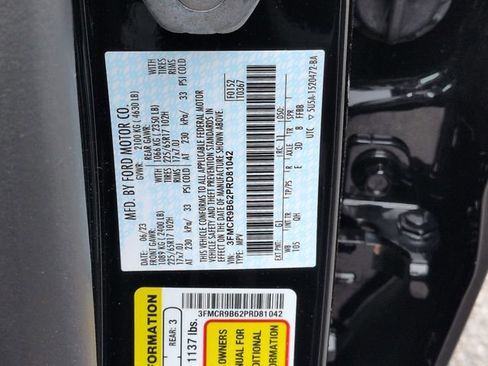 Used 2023 Ford Bronco Sport Big Bend w/ Convenience Package AWD/4WD image 37