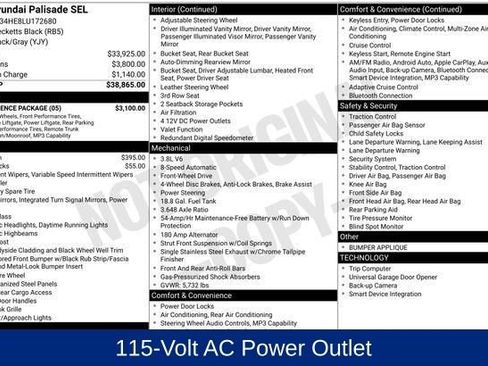 Used 2020 Hyundai Palisade SEL w/ Convenience Package image 5