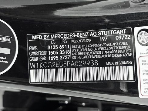 Certified 2023 Mercedes-Benz EQS 450+ 4MATIC Sedan w/ Winter Package image 23