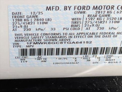 New 2026 Ford Explorer ST AWD/4WD image 16