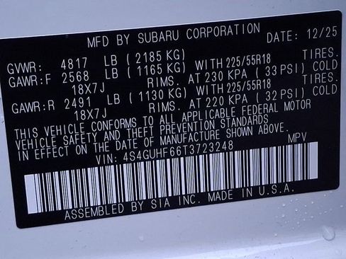 New 2026 Subaru Crosstrek 2.5i Sport image 23