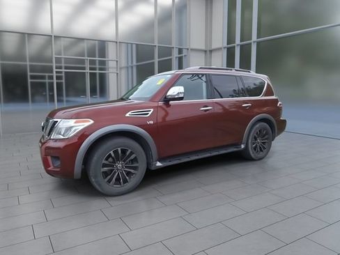 Certified 2018 Nissan Armada Platinum w/ Captain Seat Package AWD/4WD image 4