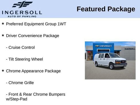 Used 2025 GMC Savana 2500 w/ Driver Convenience Package RWD image 15