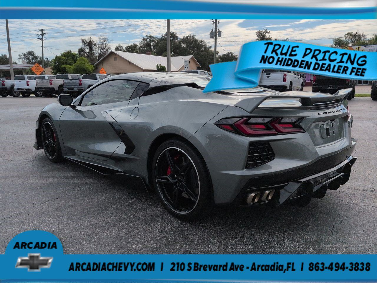 Used 2023 Chevrolet Corvette Stingray Premium Cpe w/ Z51 Performance Package RWD image 6