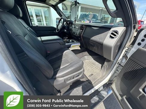 Used 2012 Ford F350 Lariat w/ Lariat Interior Pkg AWD/4WD image 12