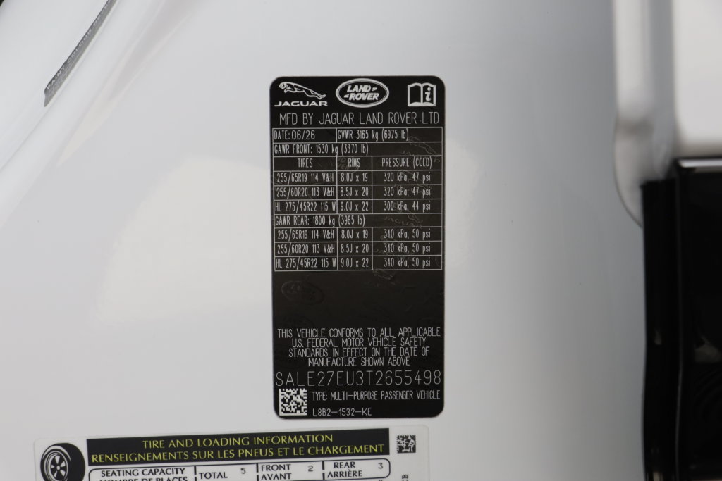 New 2026 Land Rover Defender 110 X-Dynamic SE AWD/4WD image 26