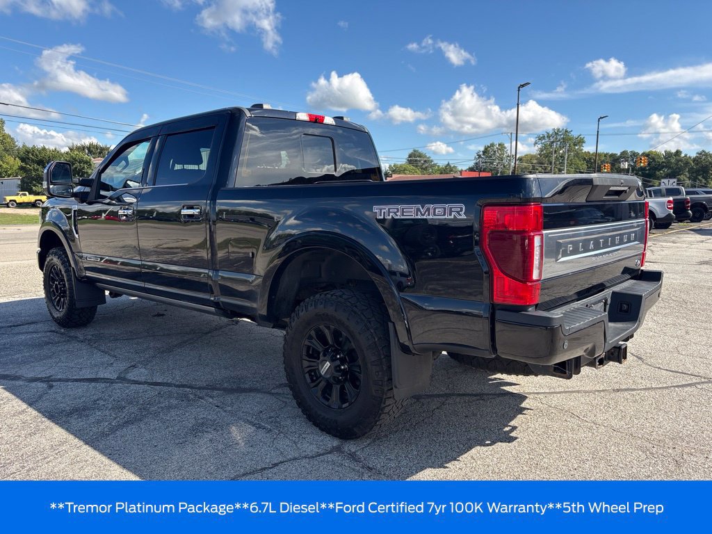 Used 2022 Ford F250 Platinum w/ Tremor Off-Road Package AWD/4WD image 7