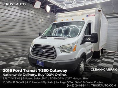 Used 2016 Ford Transit 350 138 DRW w/ Interior Upgrade Package