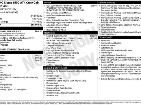 Used 2022 GMC Sierra 1500 AT4 w/ AT4 Preferred Package AWD/4WD image 34