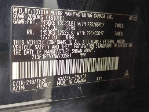 Used 2022 Toyota RAV4 LE AWD/4WD image 38
