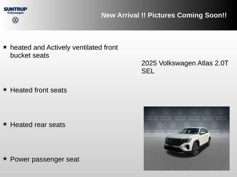 Used 2025 Volkswagen Atlas SEL AWD/4WD image 11