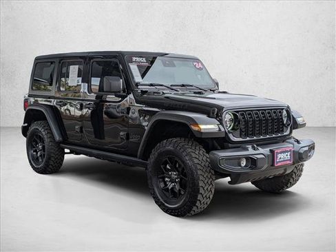 Used 2024 Jeep Wrangler Unlimited Sport AWD/4WD image 3