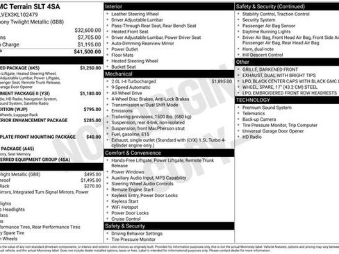 Used 2019 GMC Terrain SLT w/ Preferred Package image 27