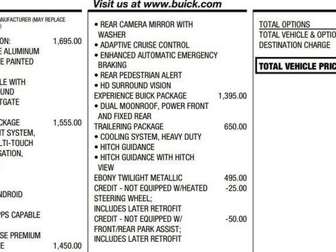 Certified 2022 Buick Enclave Essence w/ Experience Buick Package AWD/4WD image 2