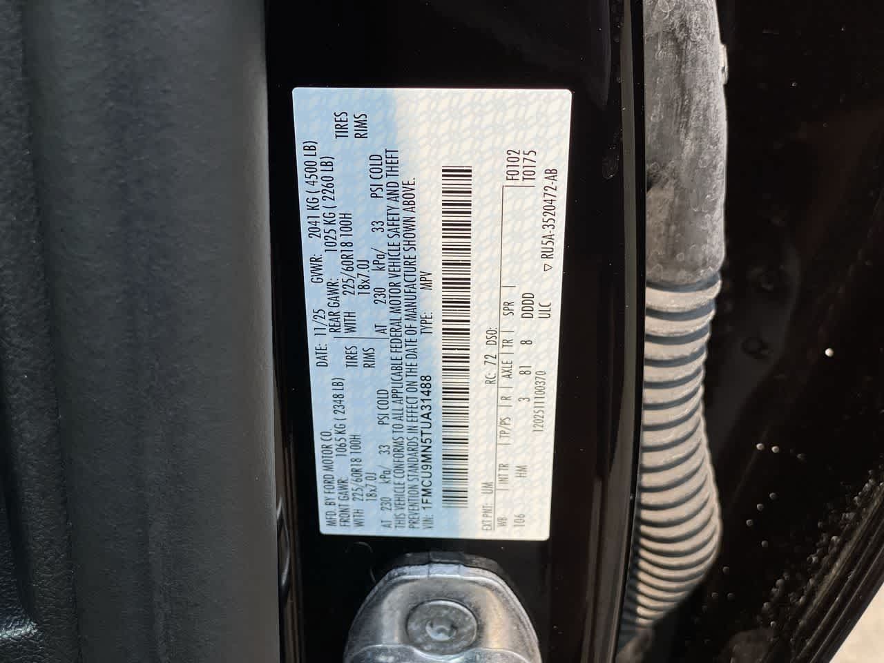 Used 2026 Ford Escape ST-Line AWD/4WD image 30