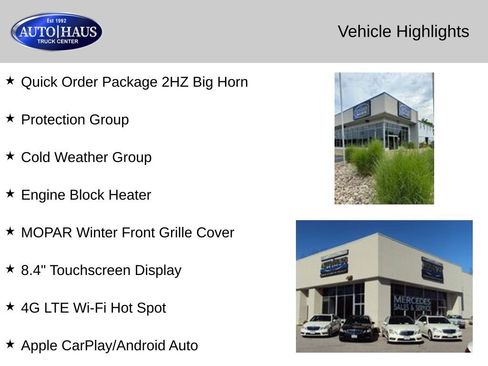 Used 2022 RAM 2500 Big Horn w/ Cold Weather Group image 2