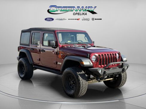 Used 2021 Jeep Wrangler Unlimited Sport image 1