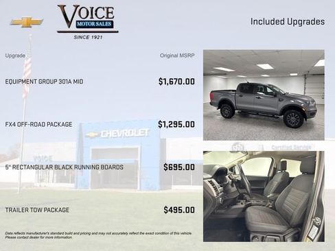 Used 2023 Ford Ranger XLT w/ Equipment Group 301A Mid image 4