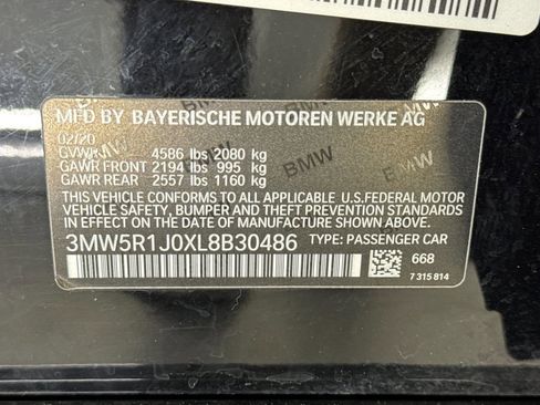 Used 2020 BMW 330i Sedan w/ Convenience Package RWD image 21