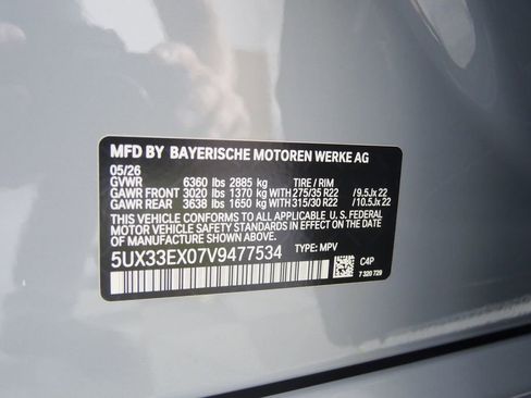New 2027 BMW X6 xDrive40i w/ Climate Comfort Package AWD/4WD image 25