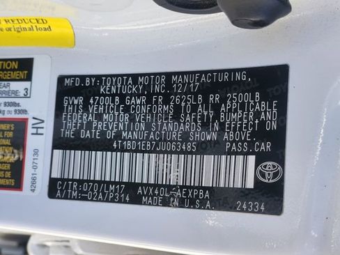 Used 2018 Toyota Avalon Limited image 35