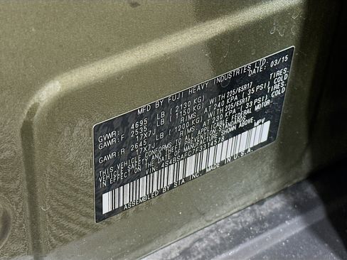 Used 2015 Subaru Outback 2.5i Premium image 12