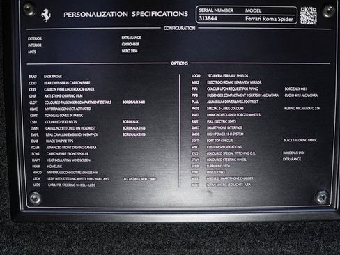 Used 2025 Ferrari Roma Spider RWD image 81