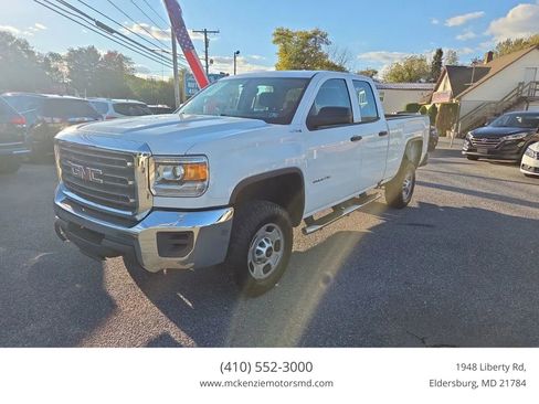 Used 2017 GMC Sierra 2500 4x4 Double Cab w/ Snow Plow Prep Package image 1