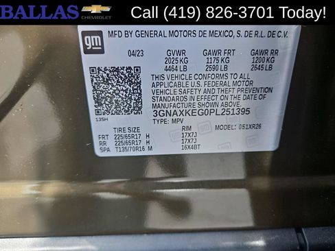 Certified 2023 Chevrolet Equinox LT FWD image 31